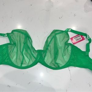 Curvy Kate 36 M Electric Kelly Green bra for sale